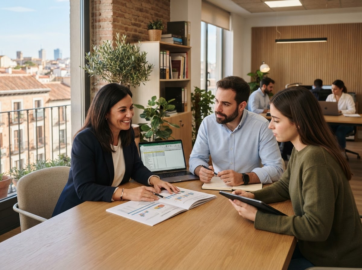 Acuñalto Assers: equipo de análisis financiero revisando modelos predictivos